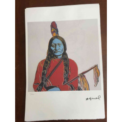 Andy Warhol Off set lithograph 100 cm edition 57x38