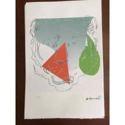 Andy Warhol Off set lithograph 100 cm edition 57x38