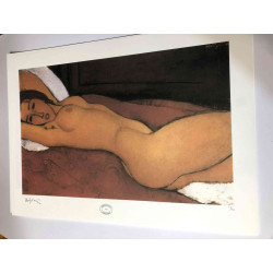 Amedeo Modigliani litho off set 50x70 cm Archief Parijs