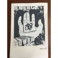 Andy Warhol Lithografie off-set editie 100 cm 57x38