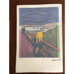 Andy Warhol Lithografie off-set editie 100 cm 57x38