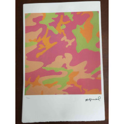 Andy Warhol Off set lithograph 100 cm edition 57x38