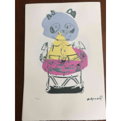 Andy Warhol Off set lithograph 100 cm edition 57x38