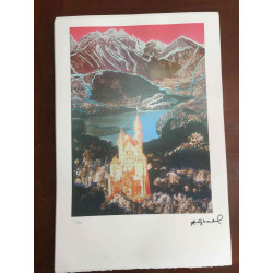 Andy Warhol Off set lithograph 100 cm edition 57x38