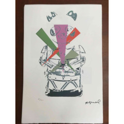 Andy Warhol Off set lithograph 100 cm edition 57x38