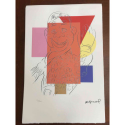 Litografia Andyho Warhola offsetová edícia 100 cm 57x38