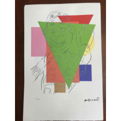 Andy Warhol Off set lithograph 100 cm edition 57x38