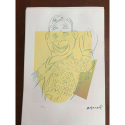 Andy Warhol Litografía offset edición 100 cm 57x38