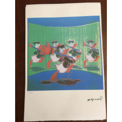 Andy Warhol Lithografie off-set editie 100 cm 57x38