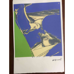 Andy Warhol Lithografie off-set editie 100 cm 57x38
