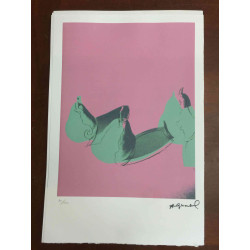 Andy Warhol Litografia off set edizione 100  cm 57x38