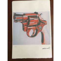 Andy Warhol Litografia off set edizioa 100 cm 57x38