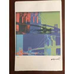 Litografie Andyho Warhola ofsetová edice 100 cm 57x38