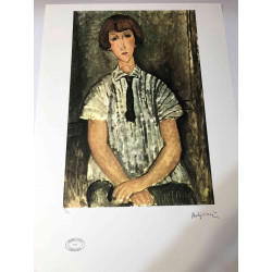 Amedeo Modigliani litho off set 50x70 cm Archief Parijs
