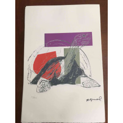 Litografia Andyho Warhola offsetová edícia 100 cm 57x38