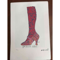 Andy Warhol Litografia off set edició 100 cm 57x38