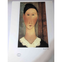 Amedeo Modigliani litho off set 50x70 cm Archief Parijs