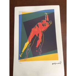 Andy Warhol Off set lithograph 100 cm edition 57x38