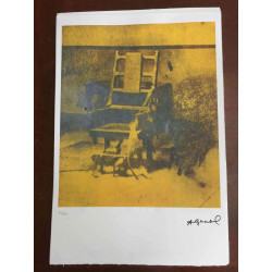 Andy Warhol Lithografie off-set editie 100 cm 57x38