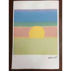 Andy Warhol Off set lithograph 100 cm edition 57x38