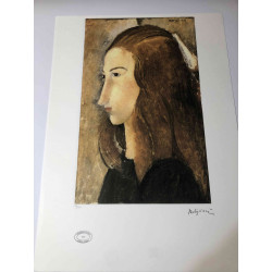 Amedeo Modigliani litho off set 50x70 cm Archief Parijs
