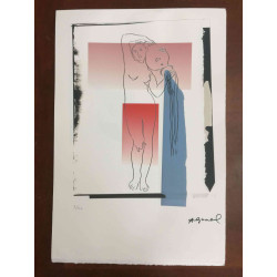 Andy Warhol Litografia off set edizione 100  cm 57x38