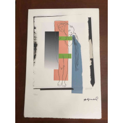 Andy Warhol Lithografie off-set editie 100 cm 57x38