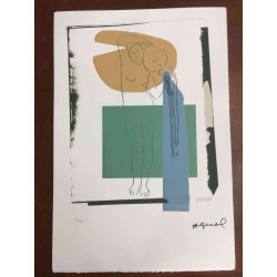 Andy Warhol Litografía edición off set 100 cm 57x38