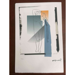 Andy Warhol Lithografie off-set editie 100 cm 57x38
