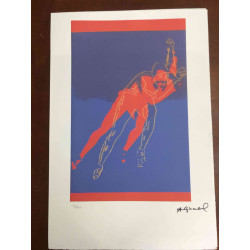 Andy Warhol Off set lithograph 100 cm edition 57x38