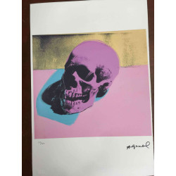 Litografie Andyho Warhola ofsetová edice 100 cm 57x38