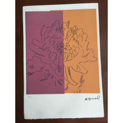 Andy Warhol Lithographie Off-Set-Edition 100 cm 57x38