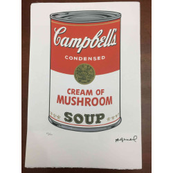 Andy Warhol Lithographie Off-Set-Edition 100 cm 57x38