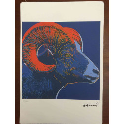 Andy Warhol Litografia off set edizione 100  cm 57x38