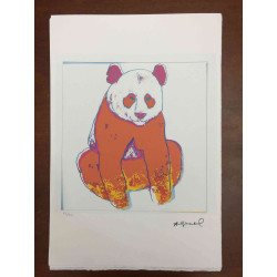 Andy Warhol Lithographie Off-Set-Edition 100 cm 57x38