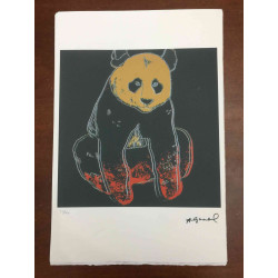 Andy Warhol Litografia off set edizioa 100 cm 57x38