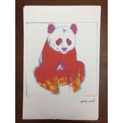 Andy Warhol Litografia off set edizione 100  cm 57x38
