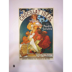 Set de litografía Alphonse Mucha 50x70 cm