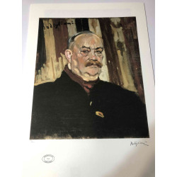 Amedeo Modigliani litho off set 50x70 cm Archief Parijs