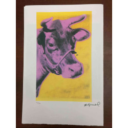 Andy Warhol Off set lithograph 100 cm edition 57x38