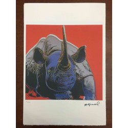 Andy Warhol Litografia off set edizione 100  cm 57x38