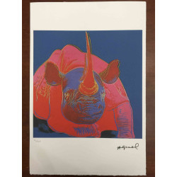 Andy Warhol Off set lithograph 100 cm edition 57x38