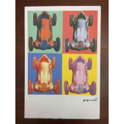 Andy Warhol Litografia off set edizione 100  cm 57x38