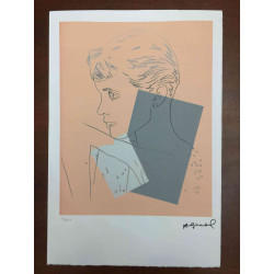 Andy Warhol Litografia off set edizione 100  cm 57x38