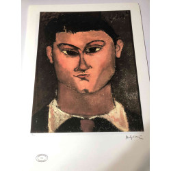 Amedeo Modigliani litho off set 50x70 cm Archief Parijs