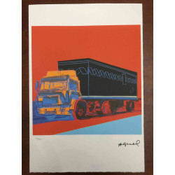 Andy Warhol Litografia, wydanie off-setowe 100 cm 57x38