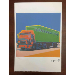 Andy Warhol Litografia off set edizione 100  cm 57x38