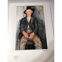 Amedeo Modigliani litho off set 50x70 cm Archief Parijs