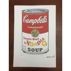 Andy Warhol Litografia off set edizione 100  cm 57x38