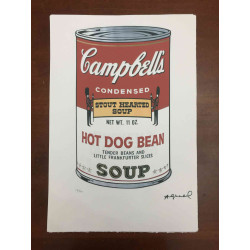 Andy Warhol Lithografie off-set editie 100 cm 57x38